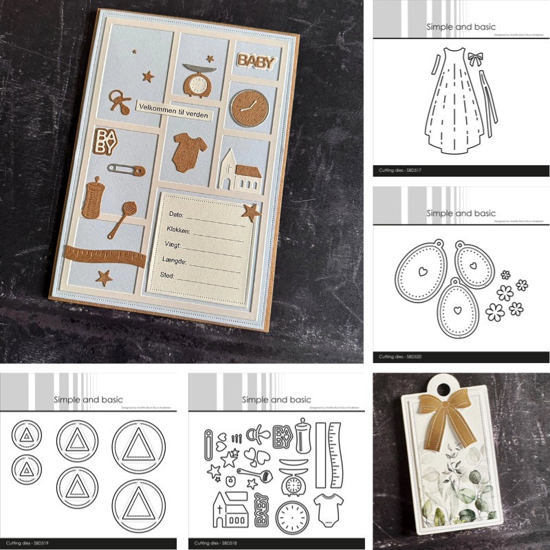Baby Food Icon - Cetakan Logam untuk Kerajinan Ikon Gaun
