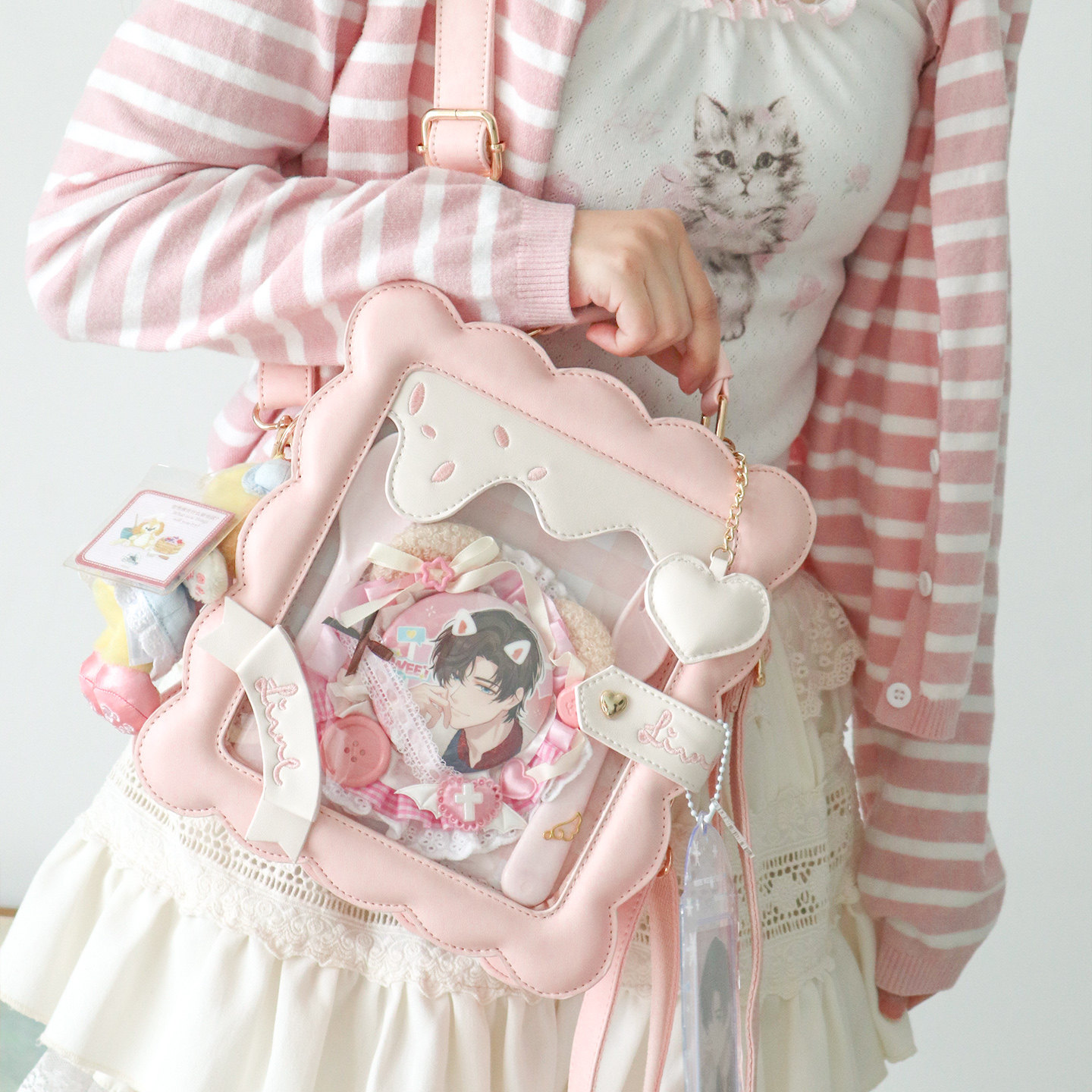 Baby Food Japanese - Tas Selempang Wanita Jepang Motif Kartun