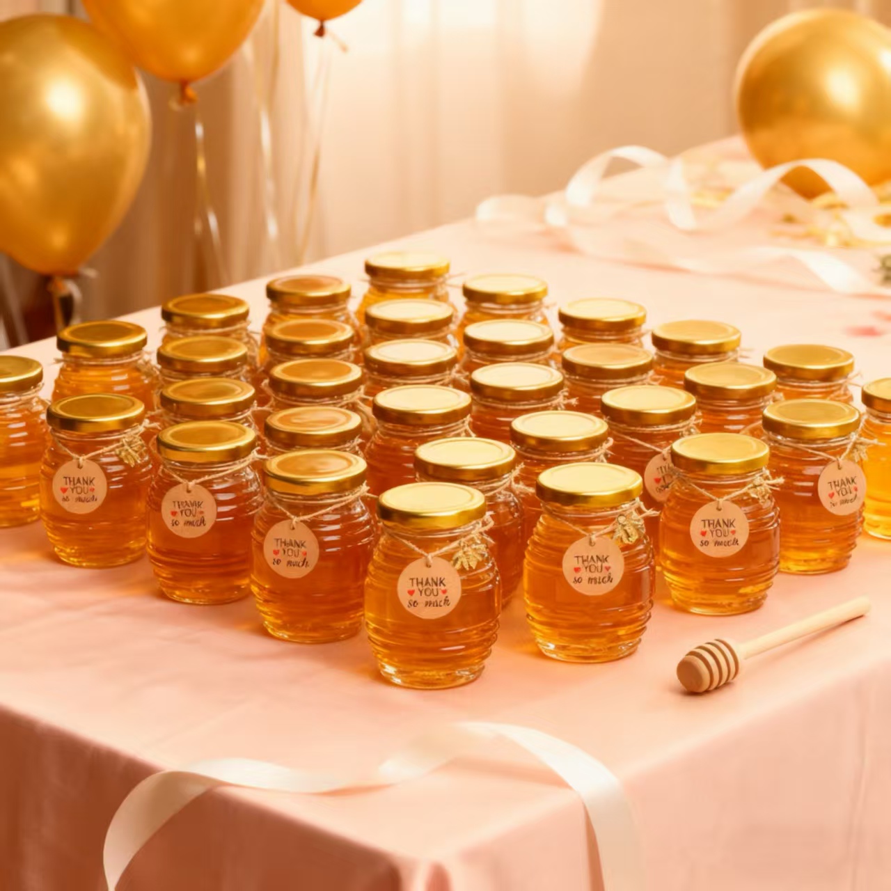 Baby Food Containers Glass - 12/24/36 Buah- 70ml, Set Stoples Madu