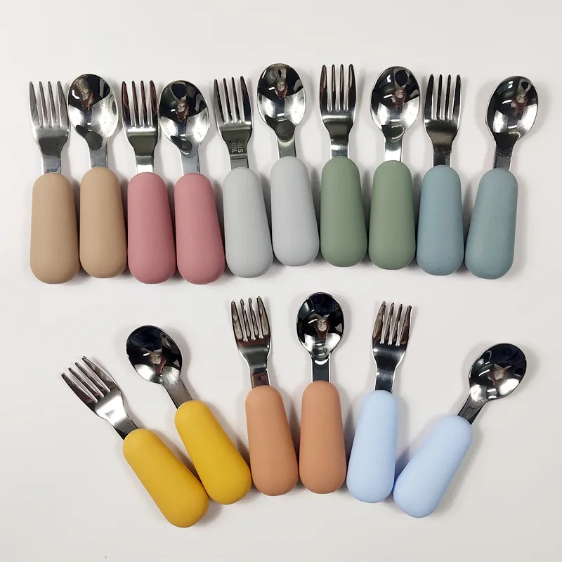 Baby Food Knife Set - Peralatan makan gadget bayi Set anak-anak