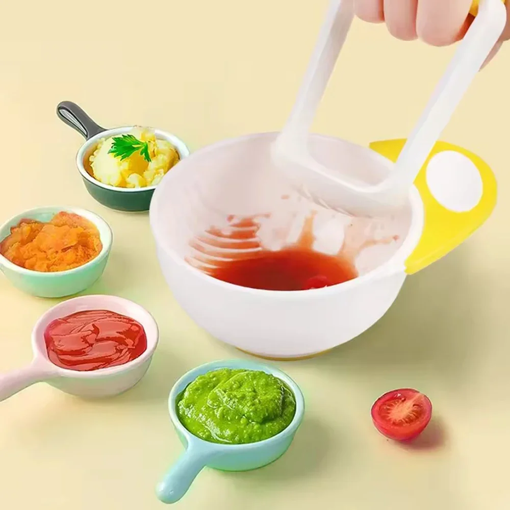 Baby Food Bowl - Masher Bowl Set 2 Mangkuk untuk