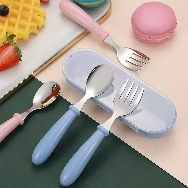 Set peralatan makan anak-anak  - Baby Food Utensil ulasan dan harga