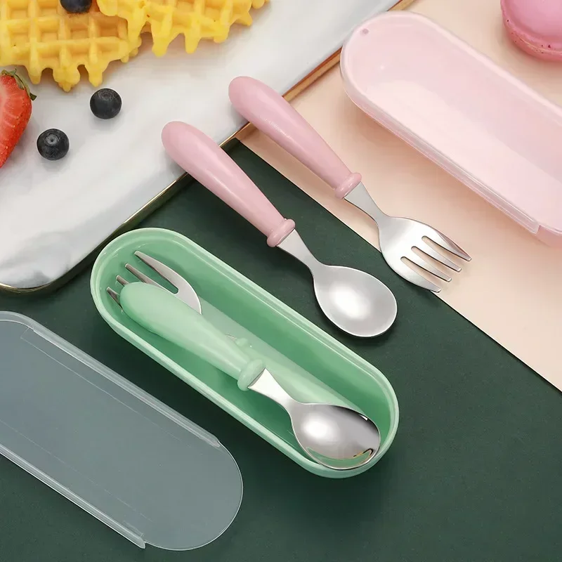 Set peralatan makan anak-anak  - Baby Food Utensil ulasan dan harga