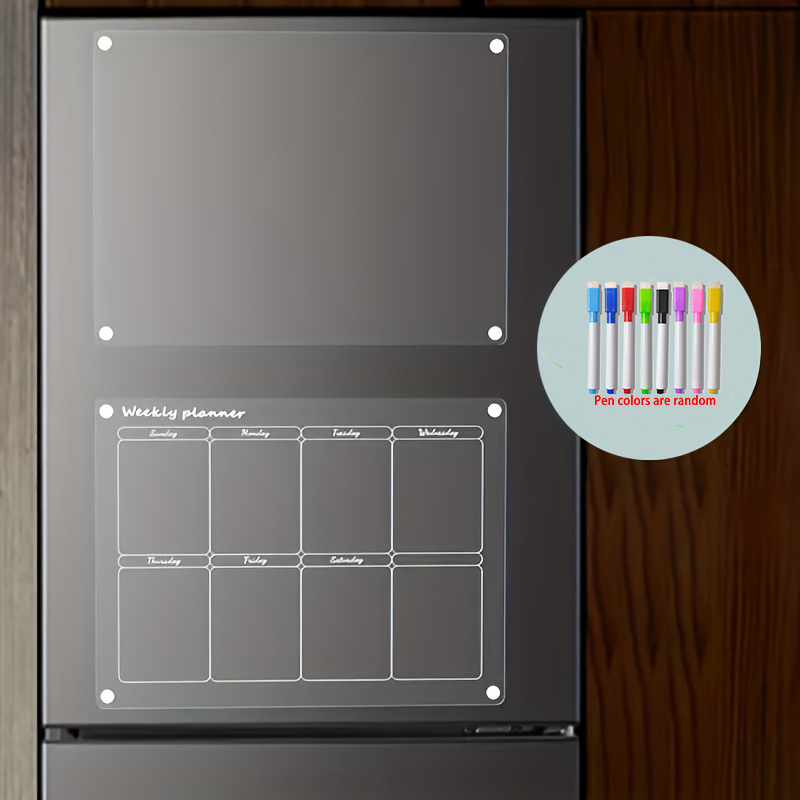Kalender Kulkas Akrilik Magnet - Baby Food Schedule ulasan dan harga