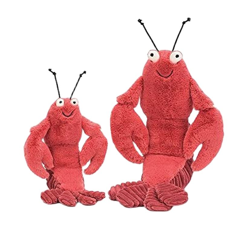 Larry Lobster Baru Mainan Mewa - Baby Food Shrimp ulasan dan harga