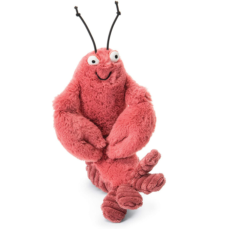 Larry Lobster Baru Mainan Mewa - Baby Food Shrimp ulasan dan harga