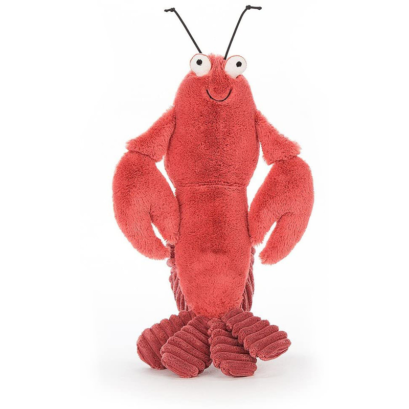 Larry Lobster Baru Mainan Mewa - Baby Food Shrimp ulasan dan harga
