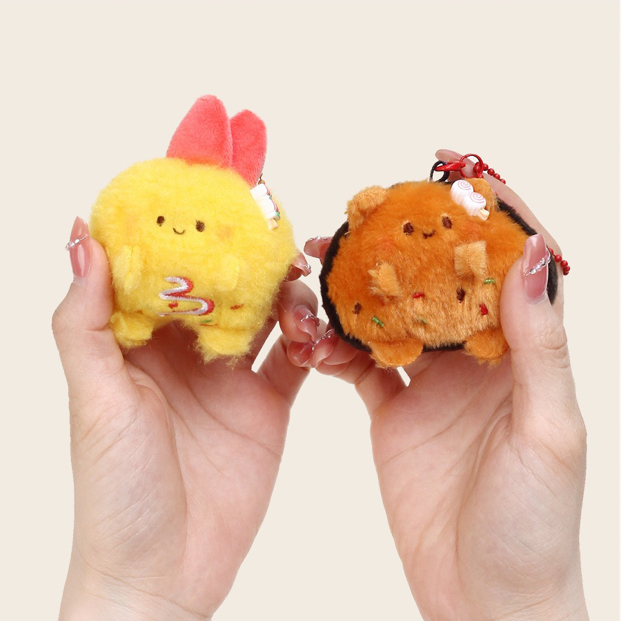 1 Pasang Gantungan Kunci Makan - Baby Food Shrimp ulasan dan harga