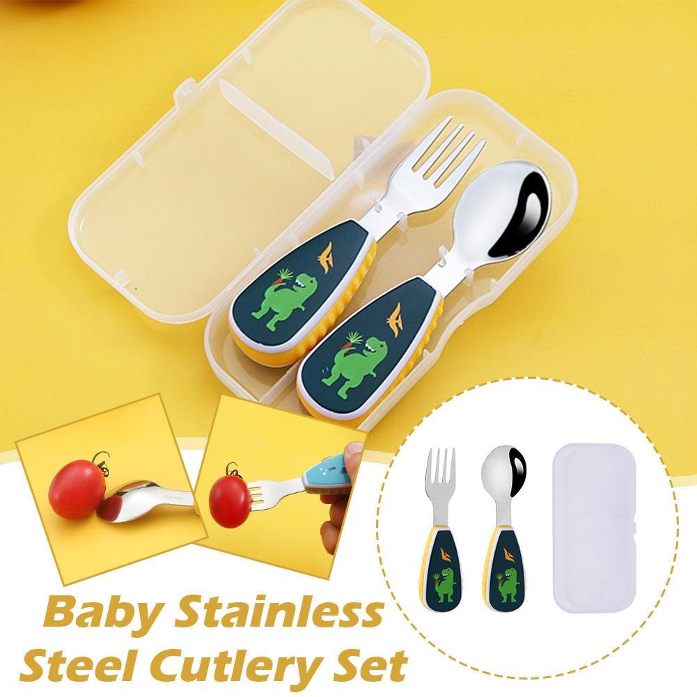 2 Buah Peralatan Makan Lucu Se - Baby Food Knife Set ulasan dan harga