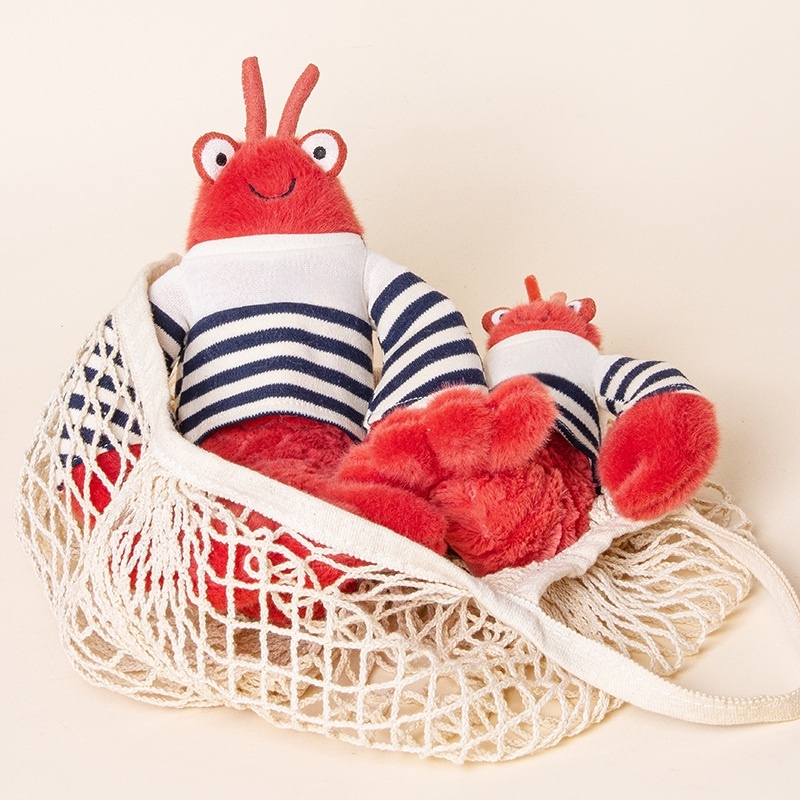 Boneka Lobster Sailor Larry Ba - Baby Food Shrimp ulasan dan harga