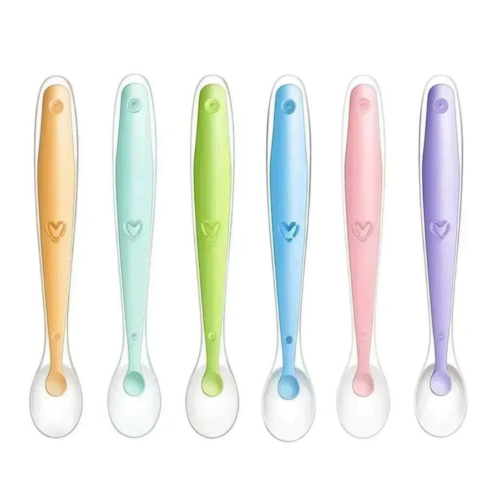 2/1 Buah Sendok Silikon untuk  - Baby Food Utensil ulasan dan harga
