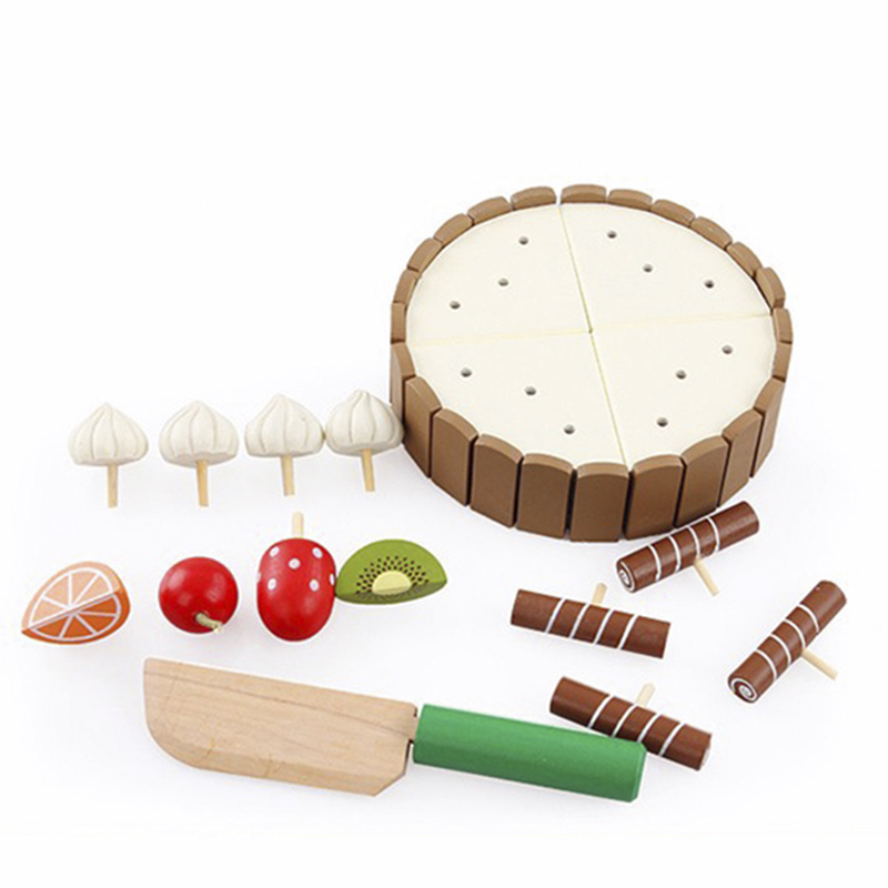 Mainan dapur anak kayu, permai - Baby Food Cooking Set ulasan dan harga