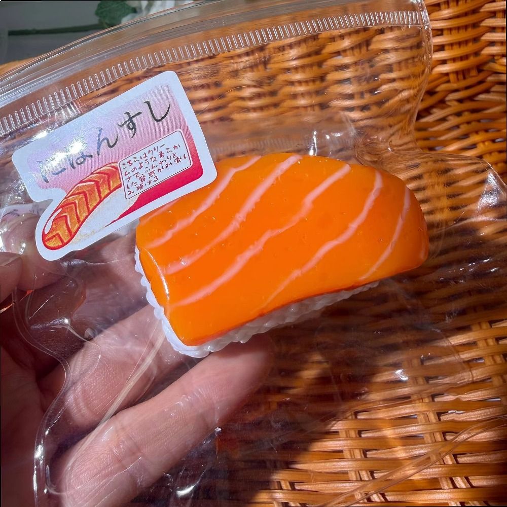 Mainan Squishy Silikon Tekstur - Baby Food Shrimp ulasan dan harga