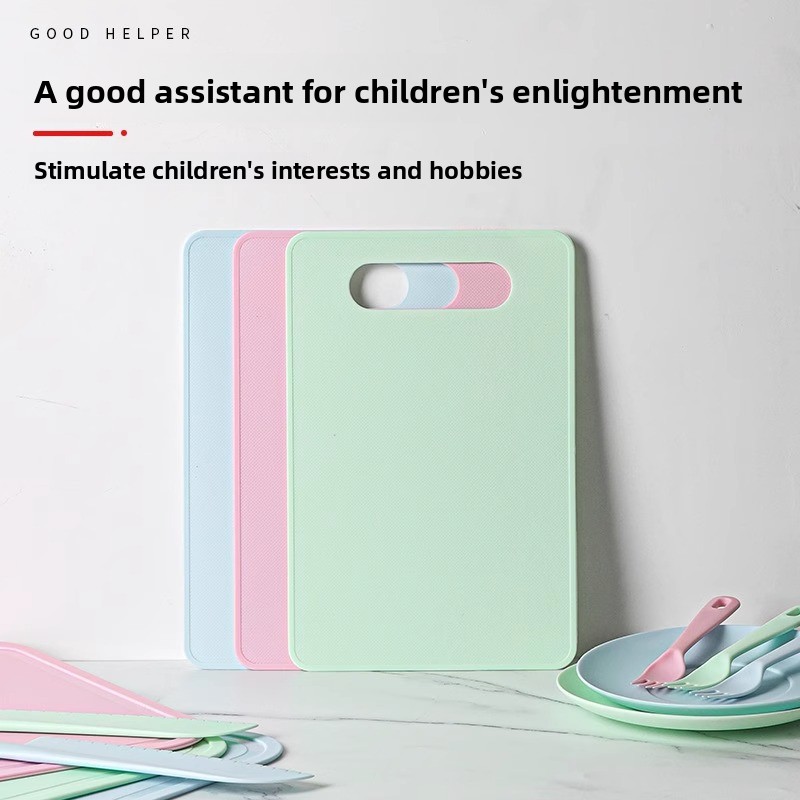 Pisau dapur plastik anti selip - Baby Food Knife Set ulasan dan harga
