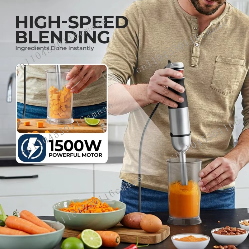 Set Blender Tangan 6-in-1 1200 - Baby Food Cooking Set ulasan dan harga