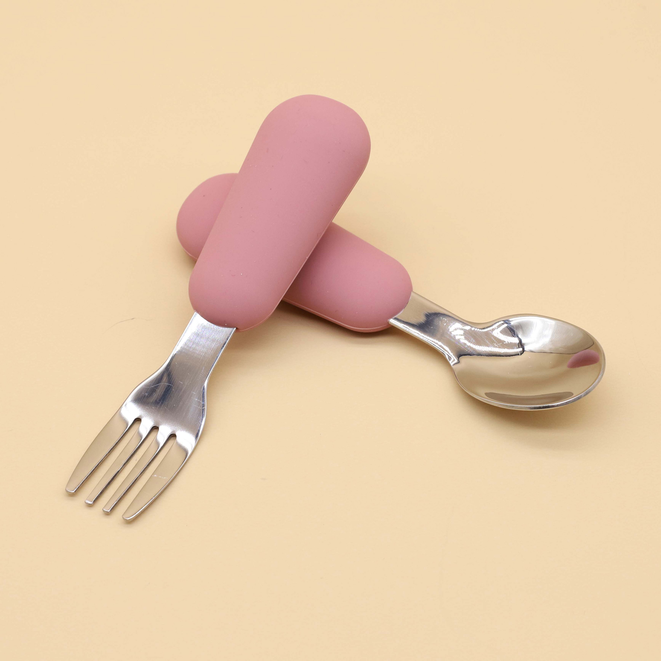 Garpu sendok baja tahan karat  - Baby Food Utensil ulasan dan harga