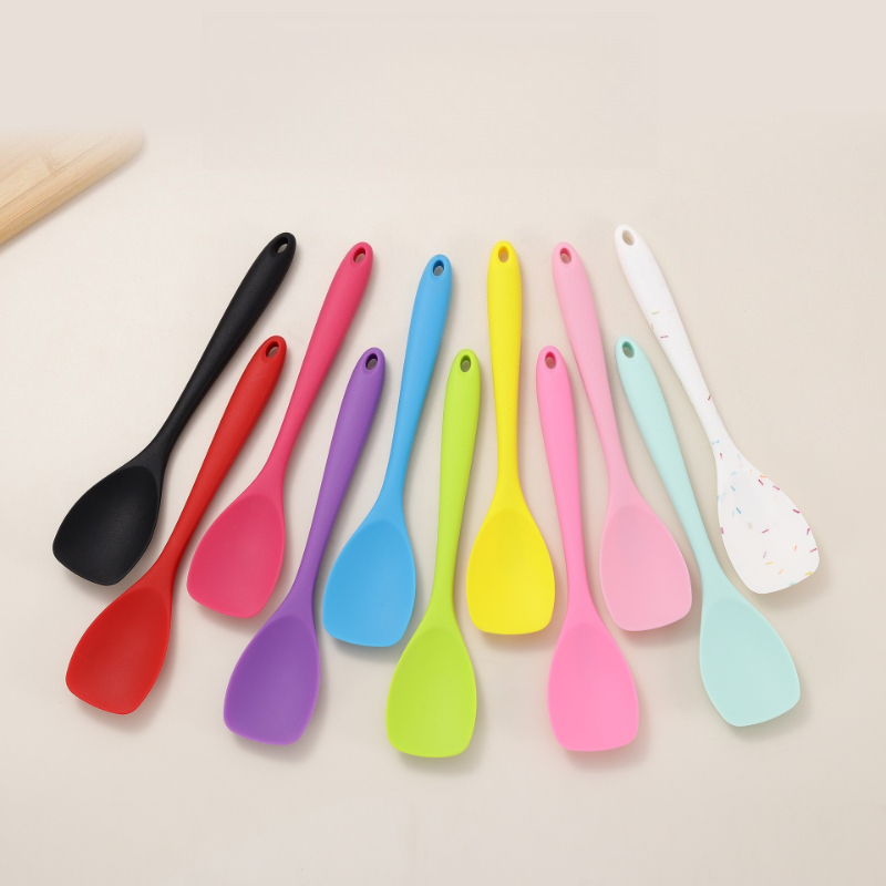 Spatula Silikon Food-Grade Tah - Baby Food Cooking Set ulasan dan harga