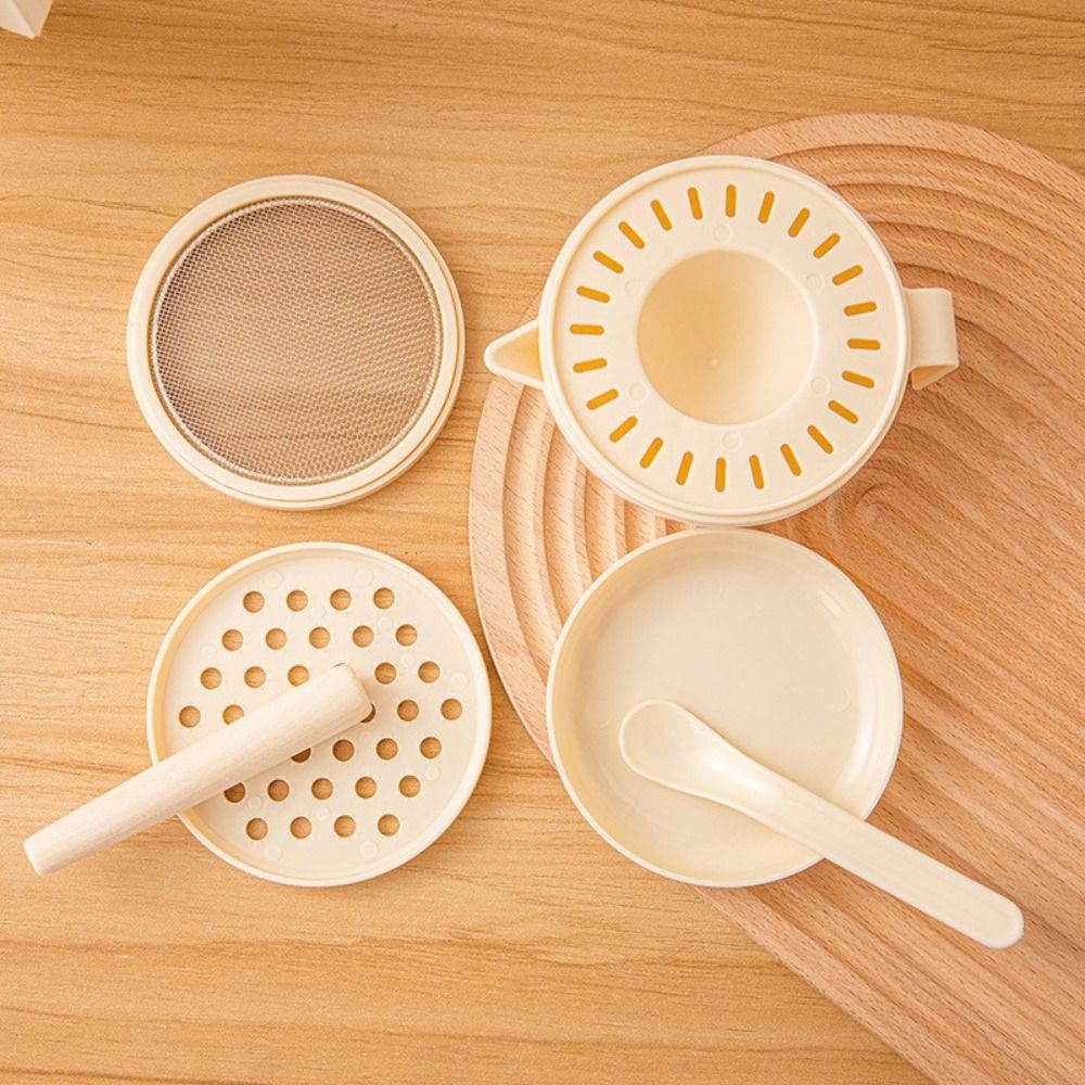 7Pcs Set Mangkuk Penggiling Ma - Baby Food Bowl ulasan dan harga