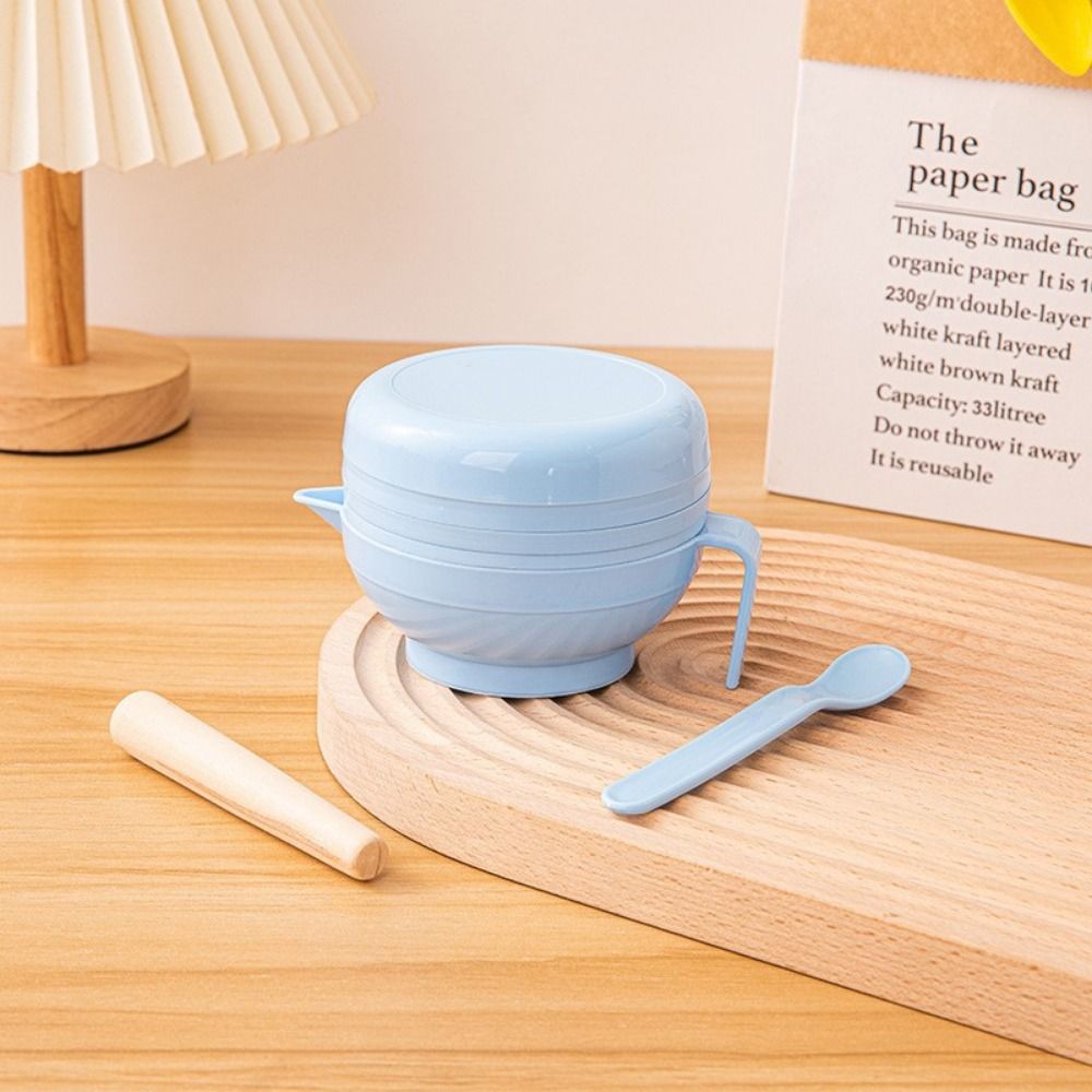 7Pcs Set Mangkuk Penggiling Ma - Baby Food Bowl ulasan dan harga