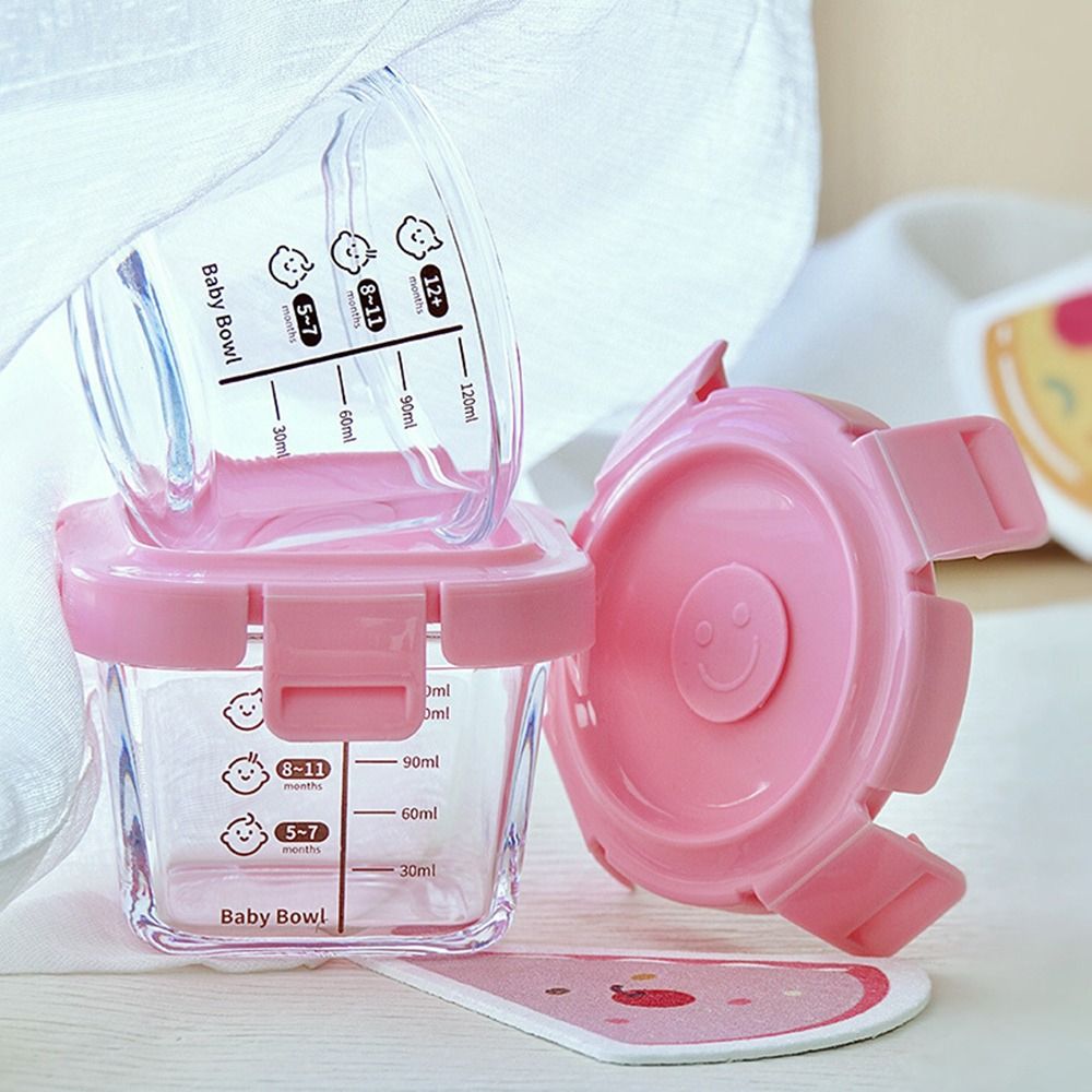 Kotak penyimpanan makanan kaca - Baby Food Containers Glass ulasan dan harga