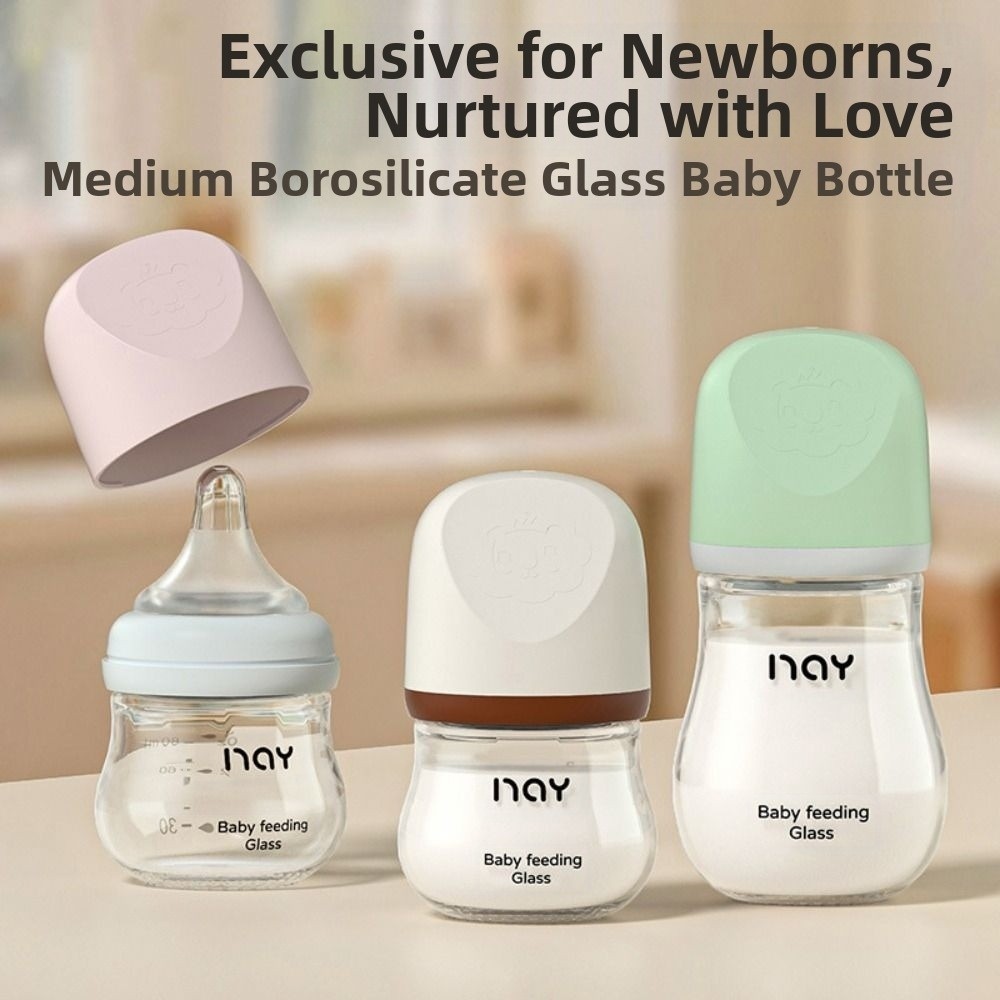 Botol Bayi Kaca Anti Perut Kem - Baby Food Containers Glass ulasan dan harga