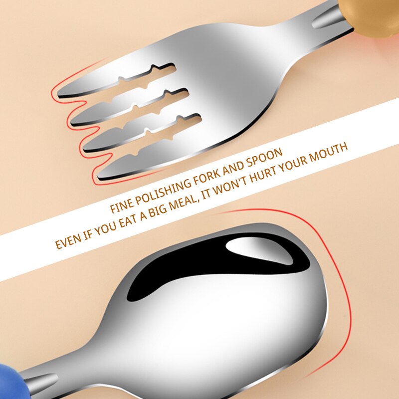 Set Peralatan Makan Anak 2-Pot - Baby Food Knife Set ulasan dan harga