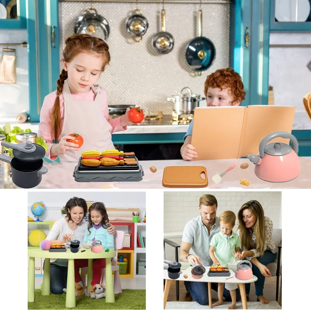 Set mainan dapur untuk anak la - Baby Food Cooking Set ulasan dan harga