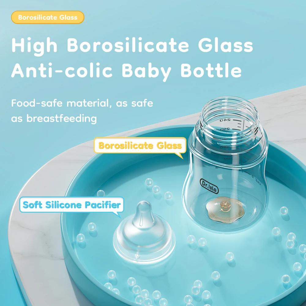 Botol Bayi Kaca Borosilikat Ti - Baby Food Containers Glass ulasan dan harga