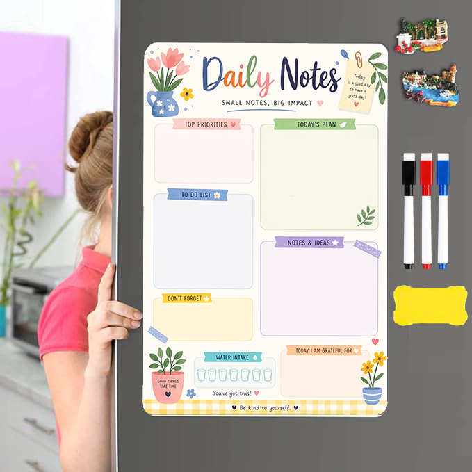 Papan Tulis Magnetik Lembaran  - Baby Food Schedule ulasan dan harga