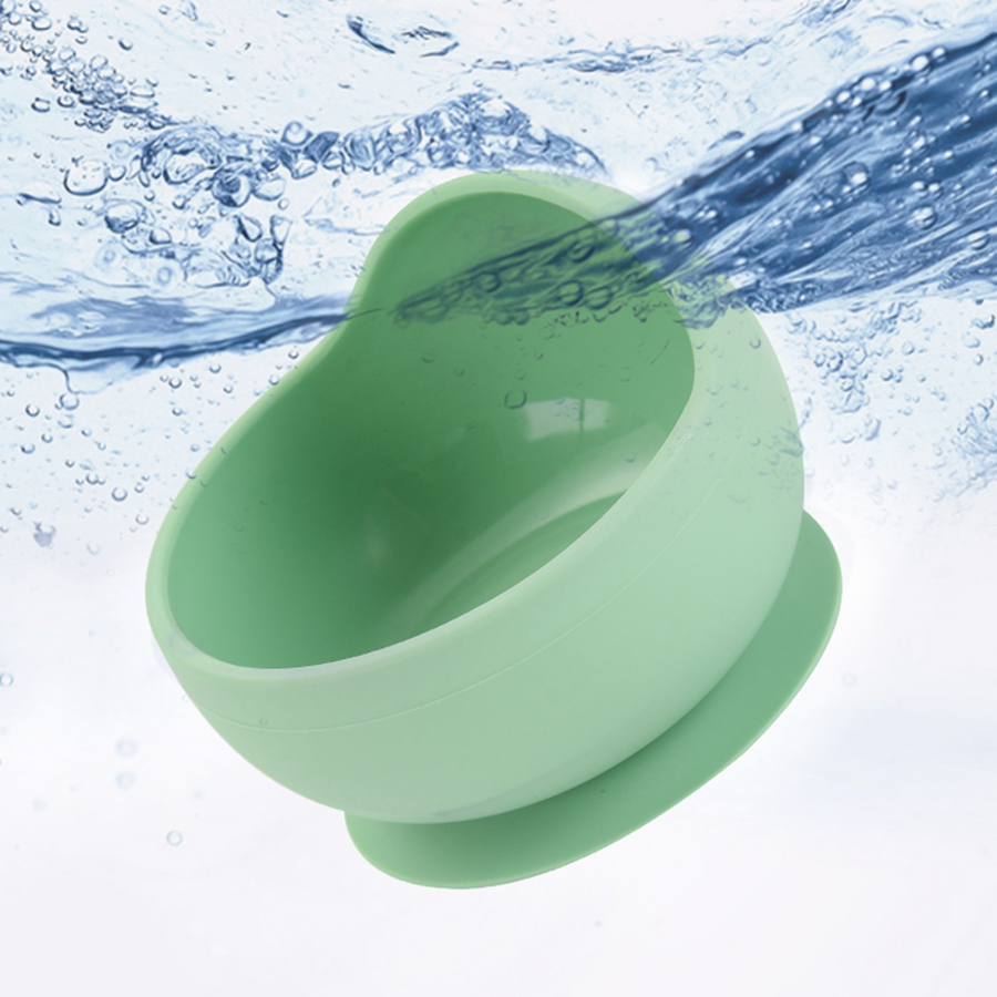 1 buah mangkuk silikon kualita - Baby Food Bowl ulasan dan harga