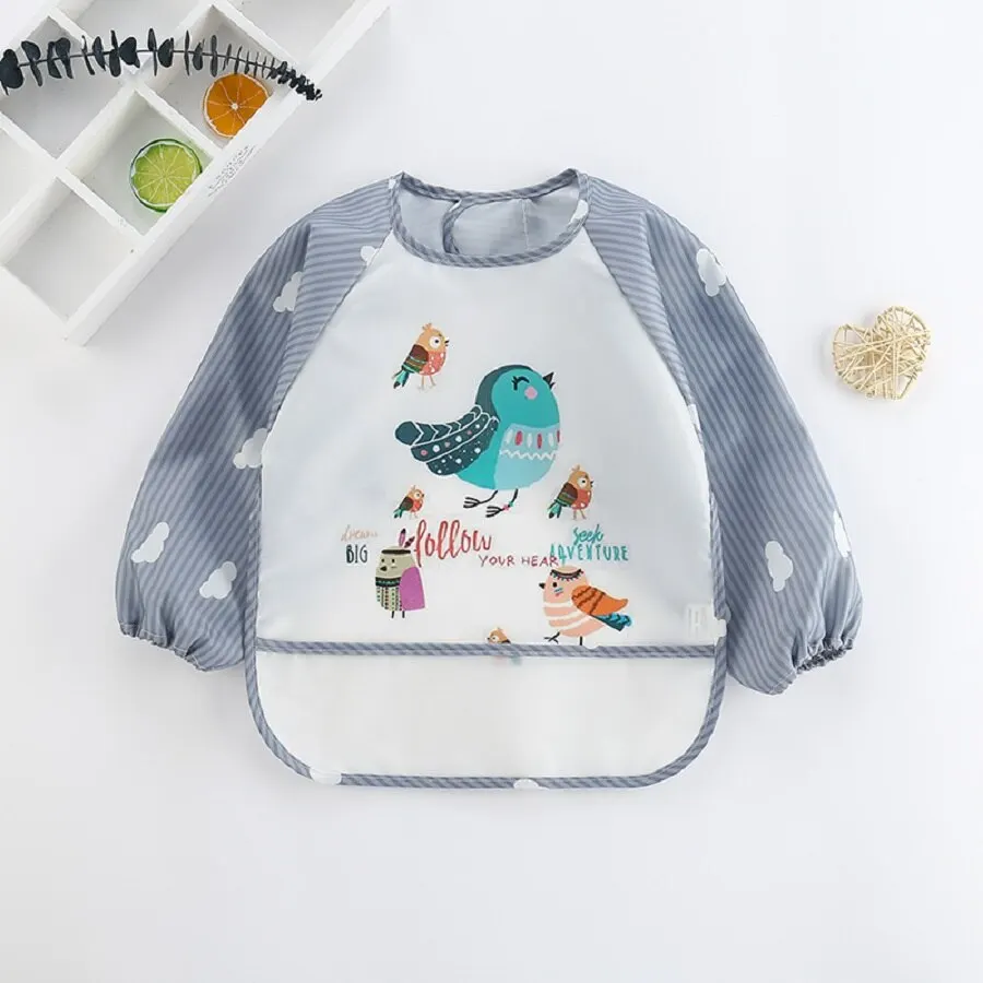 Syal Lengan Panjang Bayi For1- - Bib Long Sleeve ulasan dan harga