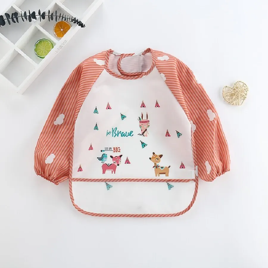 Syal Lengan Panjang Bayi For1- - Bib Long Sleeve ulasan dan harga