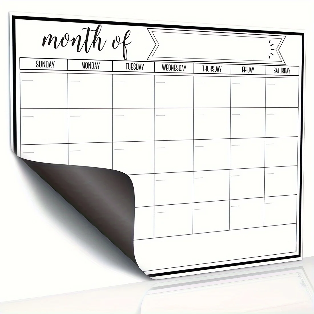 Papan Tulis Kalender Bulanan M - Baby Food Schedule ulasan dan harga