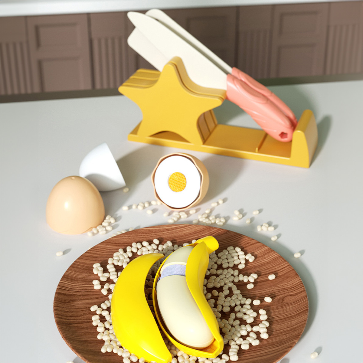 Set mainan makanan dapur, Set  - Baby Food Cooking Set ulasan dan harga