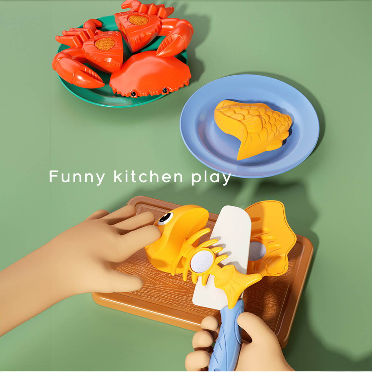 Set mainan makanan dapur, Set  - Baby Food Cooking Set ulasan dan harga