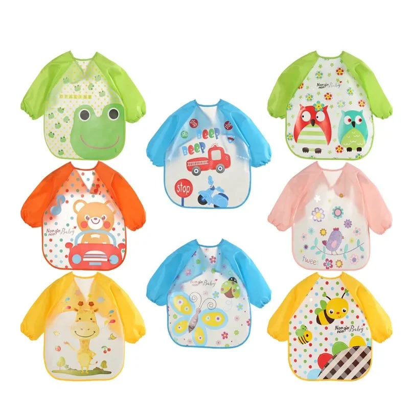Celemek lengan panjang bayi, p - Bib Long Sleeve ulasan dan harga