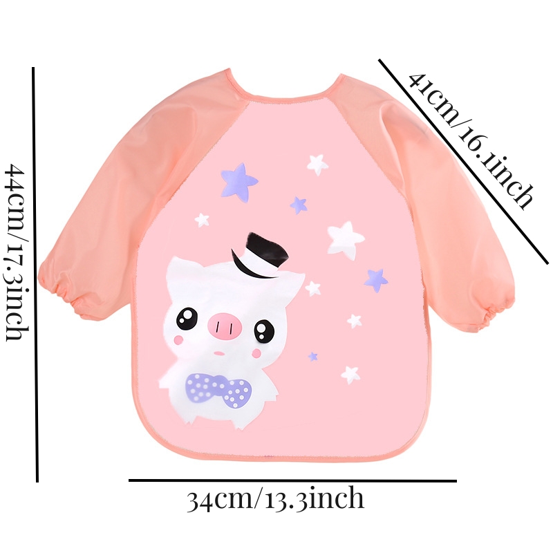 Celemek lengan panjang bayi, p - Bib Long Sleeve ulasan dan harga