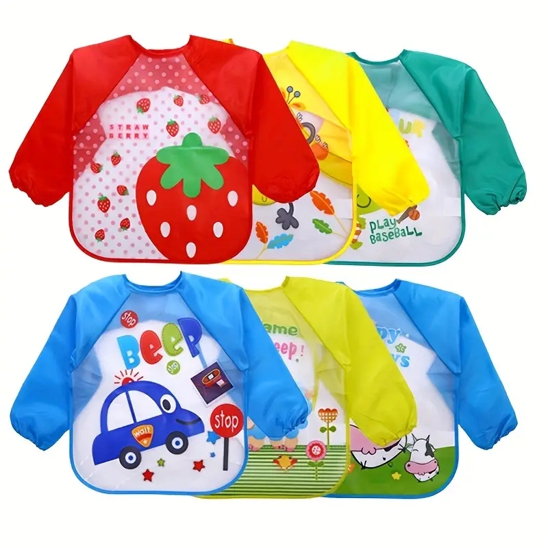 Celemek lengan panjang bayi, p - Bib Long Sleeve ulasan dan harga