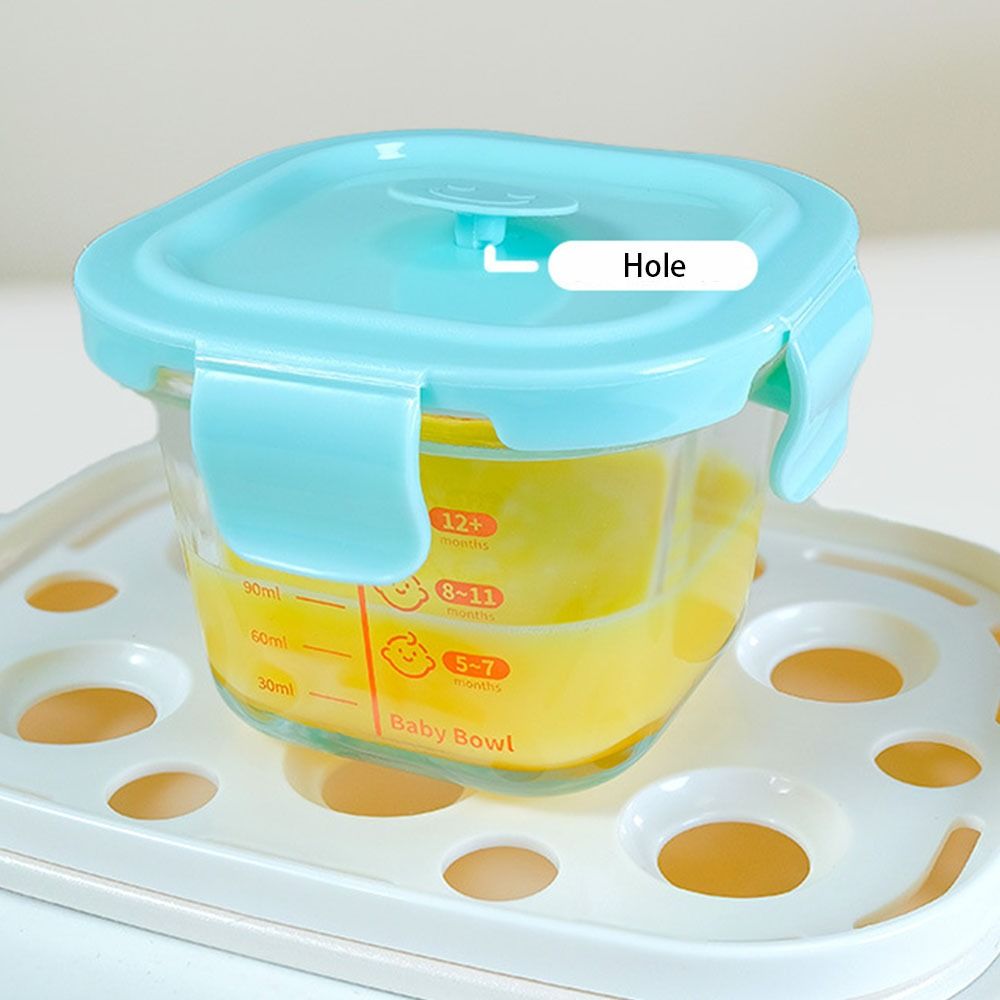 Kotak Penyimpanan Makanan Baru - Baby Food Containers Glass ulasan dan harga