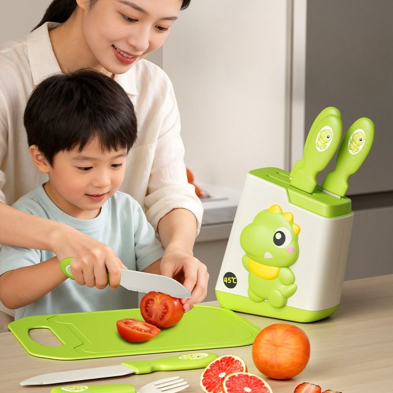 Set Mainan Dapur Anak dengan P - Baby Food Knife Set ulasan dan harga