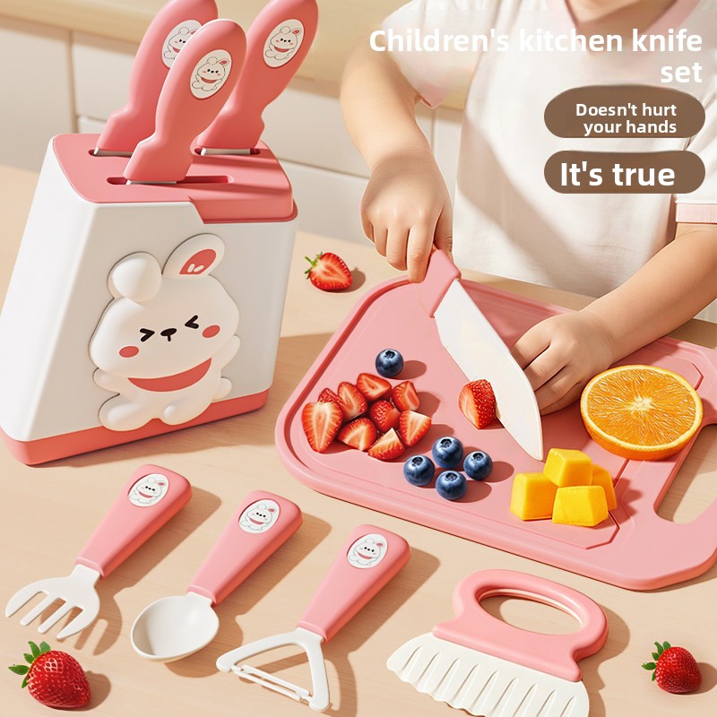 Set Mainan Dapur Anak dengan P - Baby Food Knife Set ulasan dan harga
