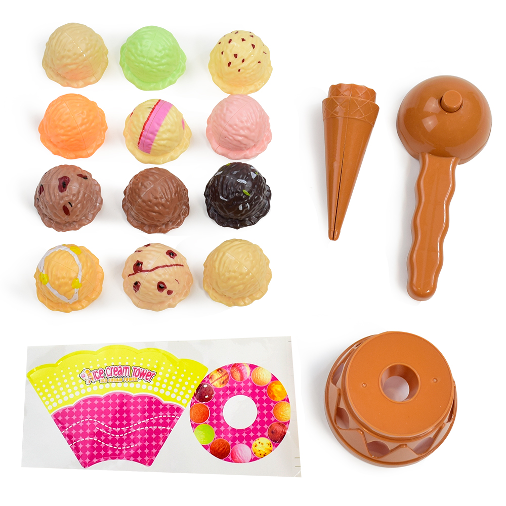 Permainan Susun Es Krim Anak-a - Baby Food Cooking Set ulasan dan harga