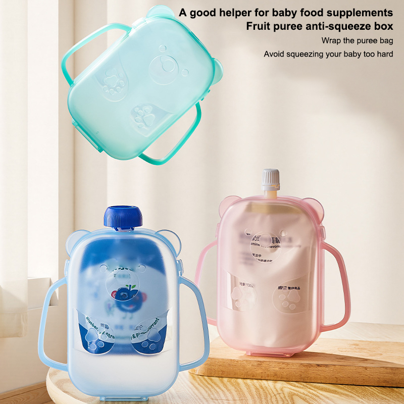 Tempat Kantong Makanan Anti Be - Baby Food Containers Glass ulasan dan harga