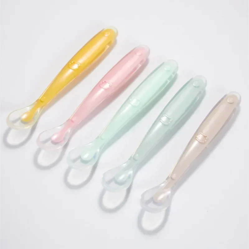 Sendok Bayi Silikon Lembut Sen - Baby Food Utensil ulasan dan harga