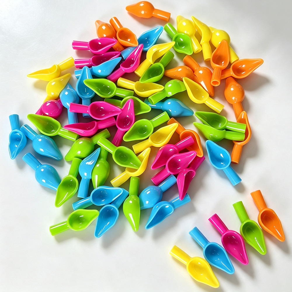 Sendok Makan Plastik Mini Berw - Baby Food Utensil ulasan dan harga