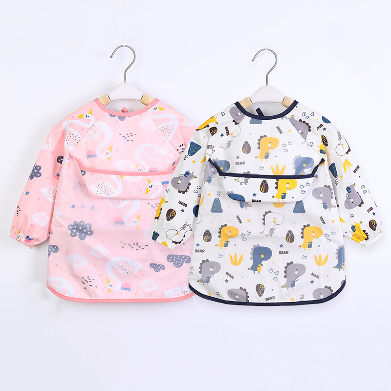 Celemek Bayi Anak Balita Syal  - Bib Long Sleeve ulasan dan harga
