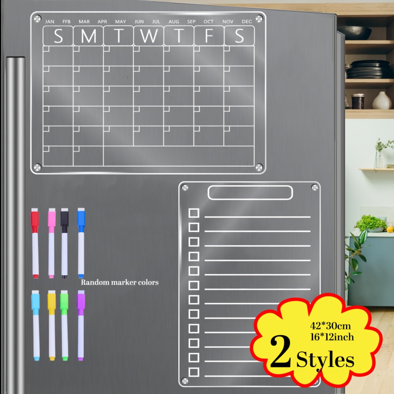 Kalender Magnetik Akrilik untu - Baby Food Schedule ulasan dan harga