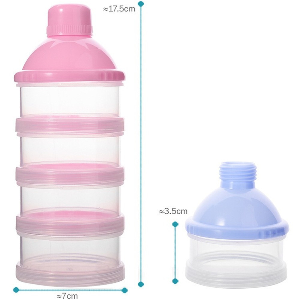 Dispenser Susu Bubuk Portabel  - Baby Food Containers Glass ulasan dan harga